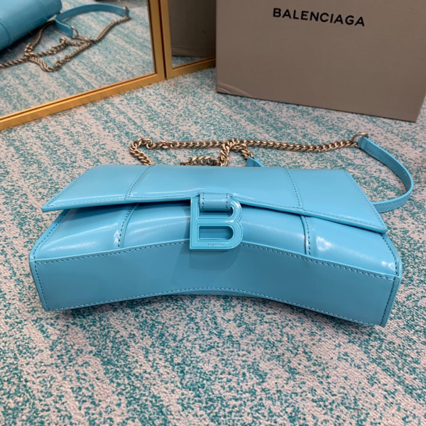 Ba*len*cia*ga hourglass chain bag