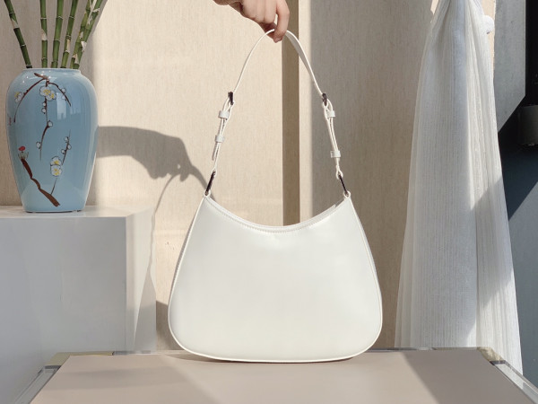 Pra*a cleo brushed leather shoulder bag