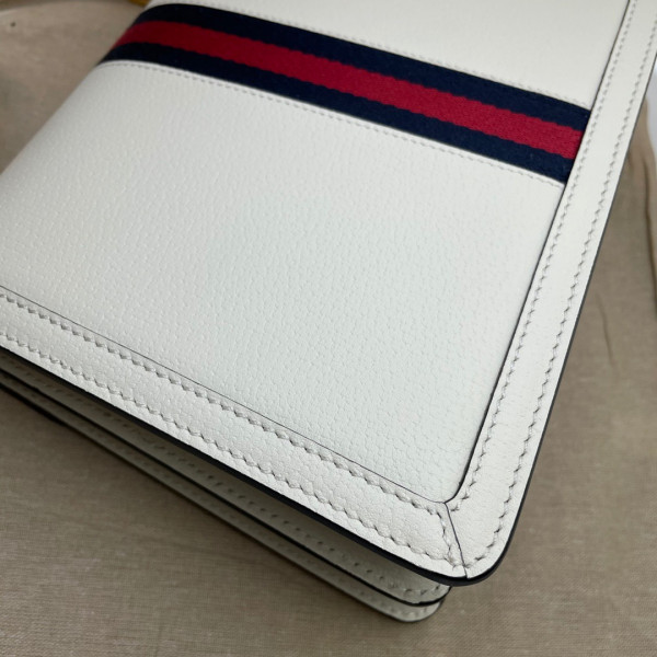 G*u*i ophidia small top handle bag with web