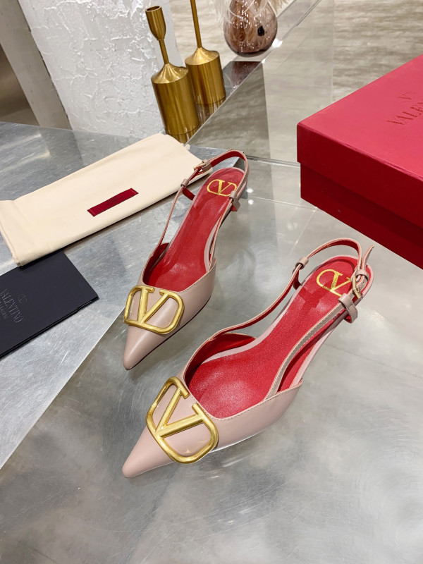 Valentino 40mm VLogo Signature slingback pumps