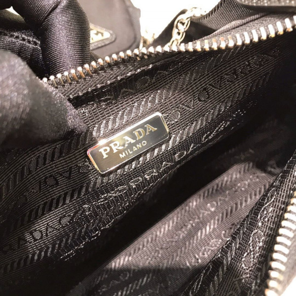 Pra*a nylon hobo bag