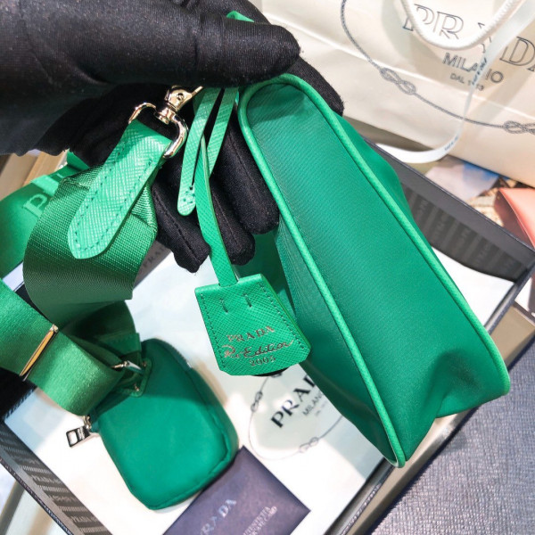 Pra*a nylon hobo bag