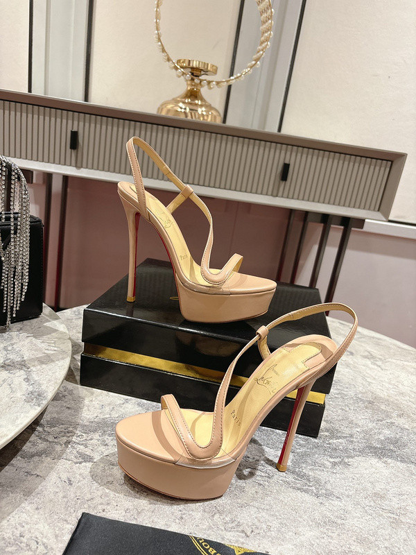 Ch**an louboutin heels sandal - 15cm