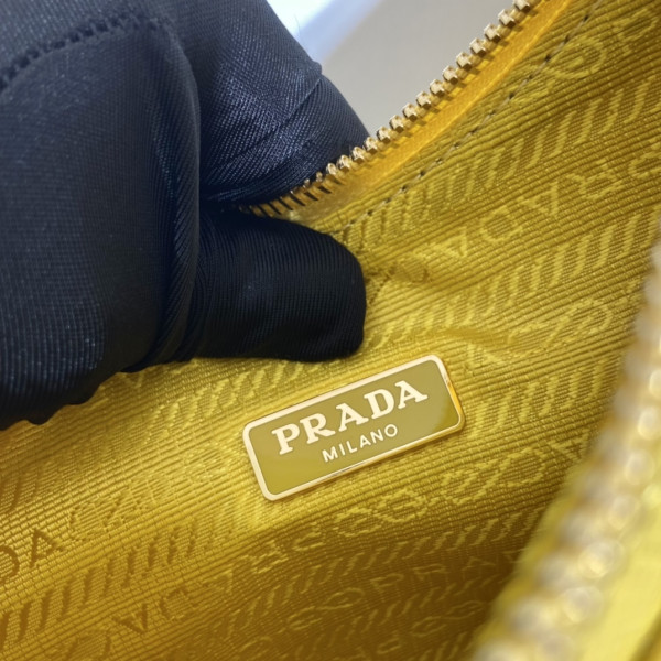 Pra*a re-edition saffiano leather mini bag