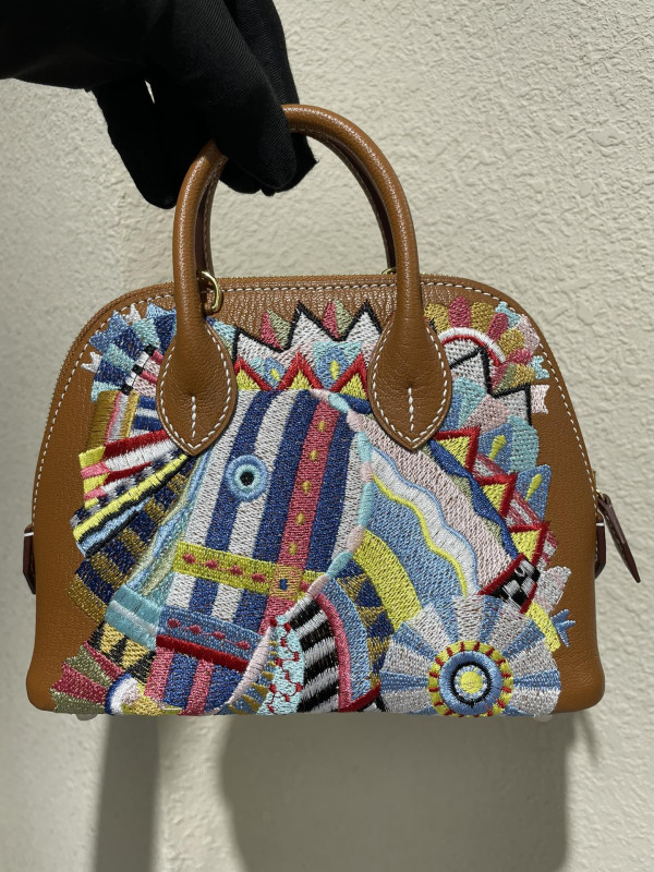 H**mes bolide 25 bag all handmade