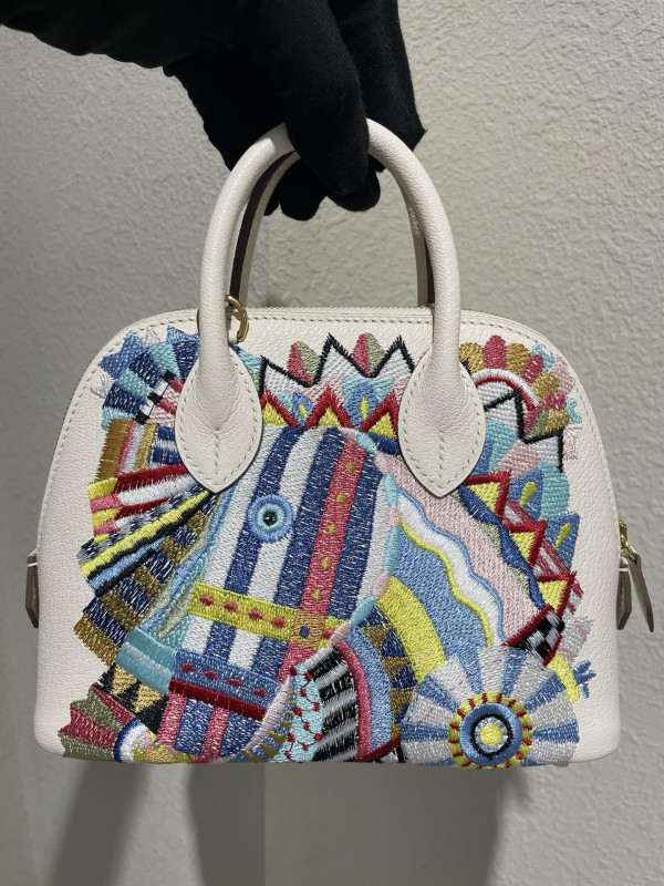 H**mes bolide 25 bag all handmade