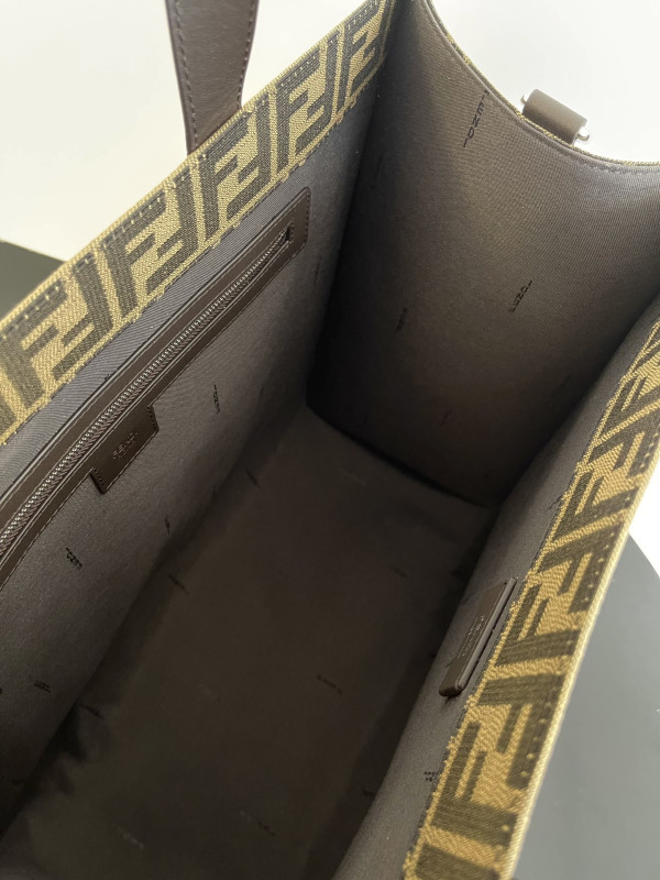 F**di ff jacquard shopper-41*35*19cm