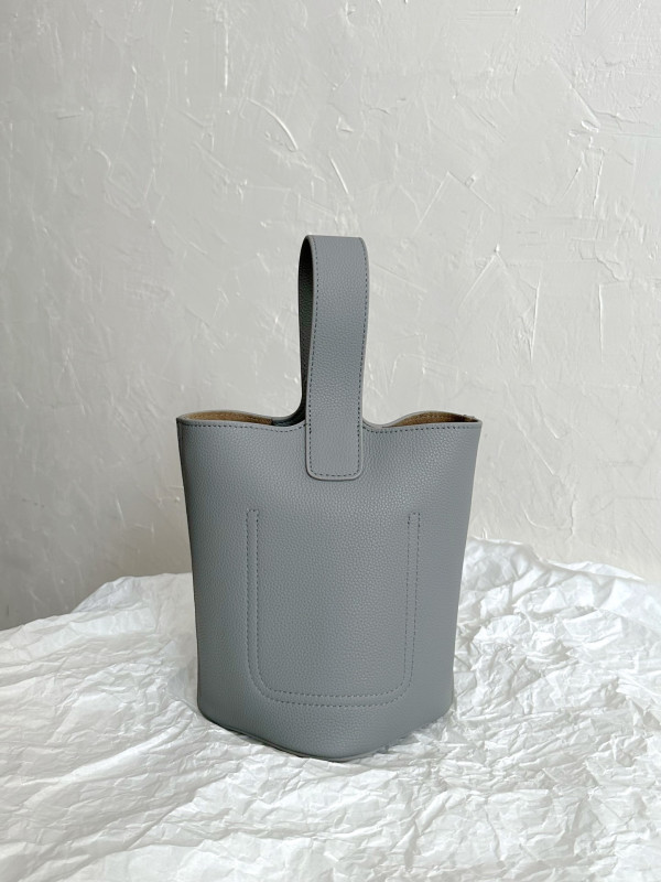 Lowee Mini Pebble Bucket bag-19.5*16*16CM