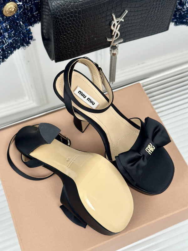 MIU MIU platform sandal