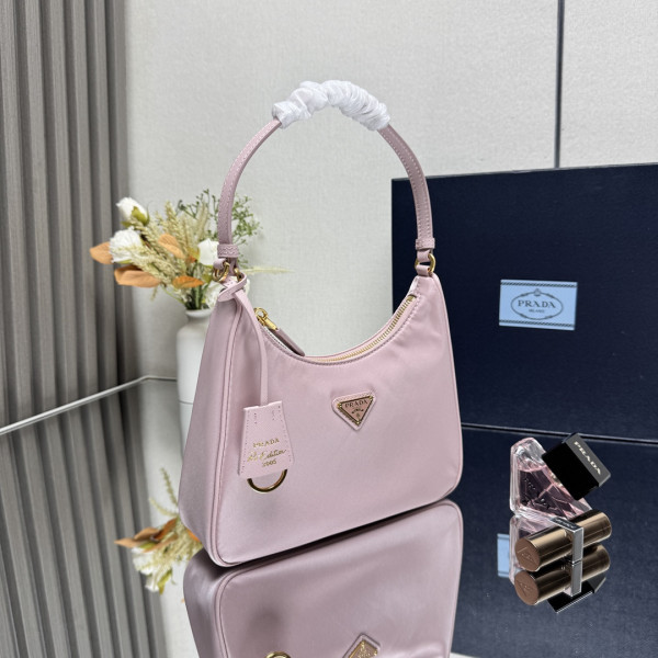 Pra*a re-edition 2005 re-nylon and saffiano mini bag