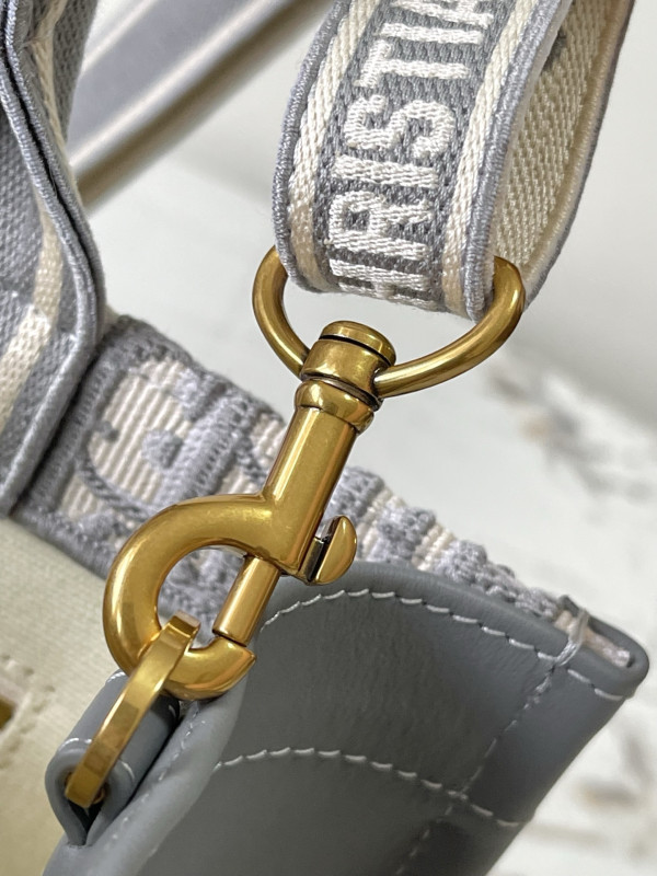 MEDIUM DIRO BOOK TOTE GREY-36CM