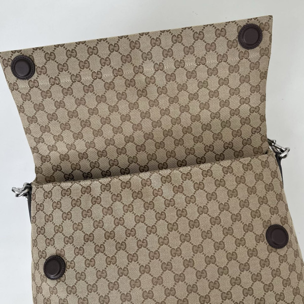 G*u*i gg canvas large crossbody bag - 36*25*12cm