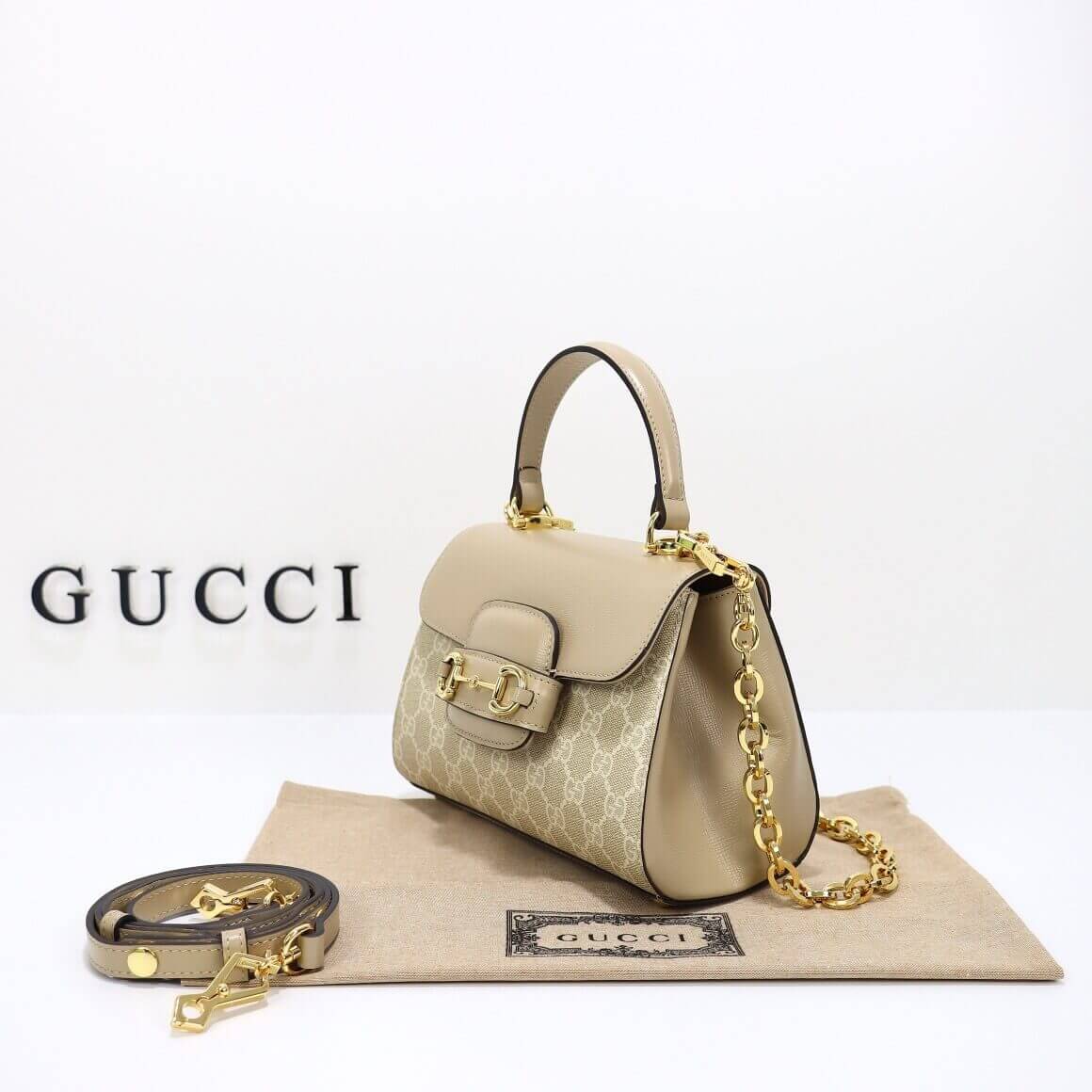 G*u*i horsebit 1955 mini bag