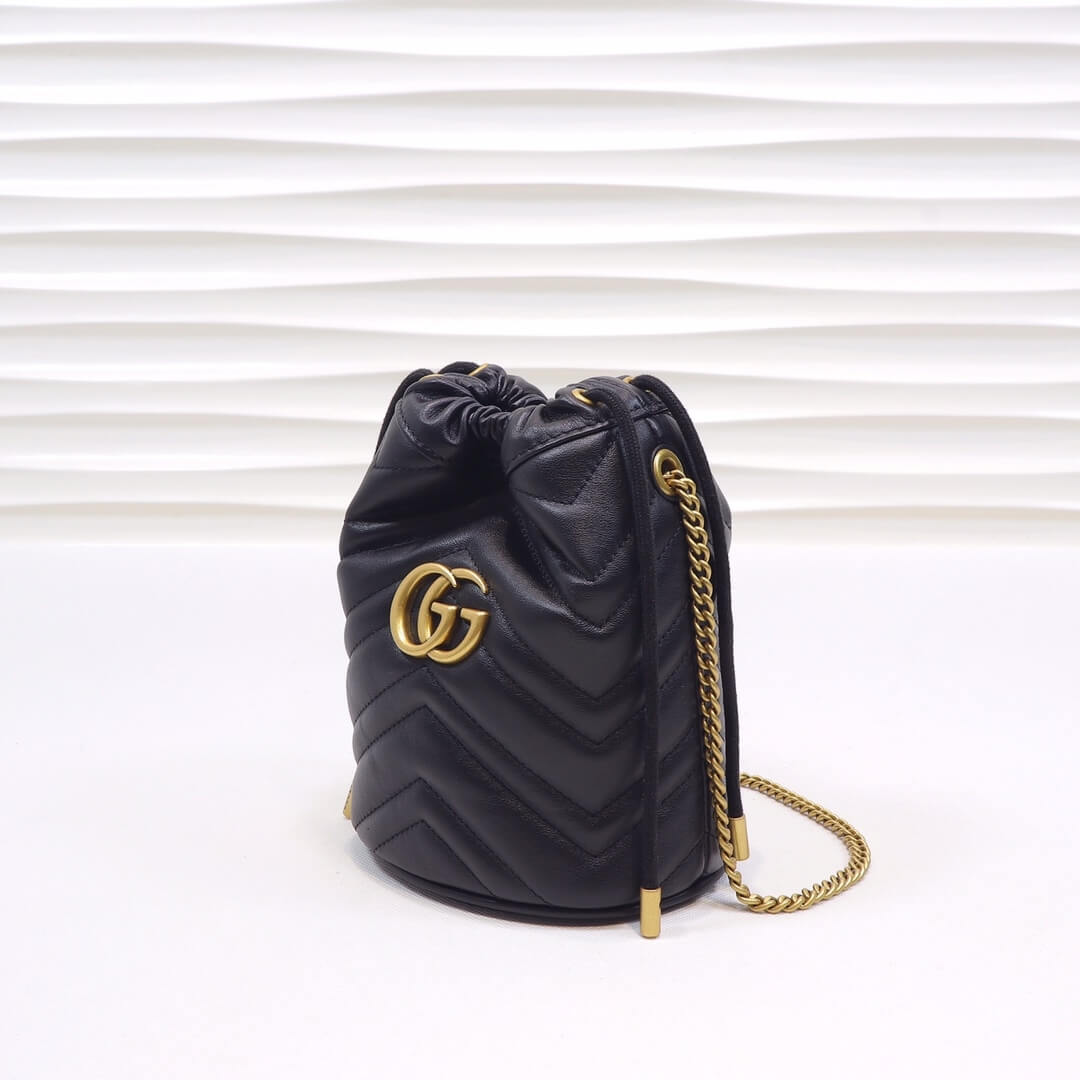 GG MARMONT mini bucket bag