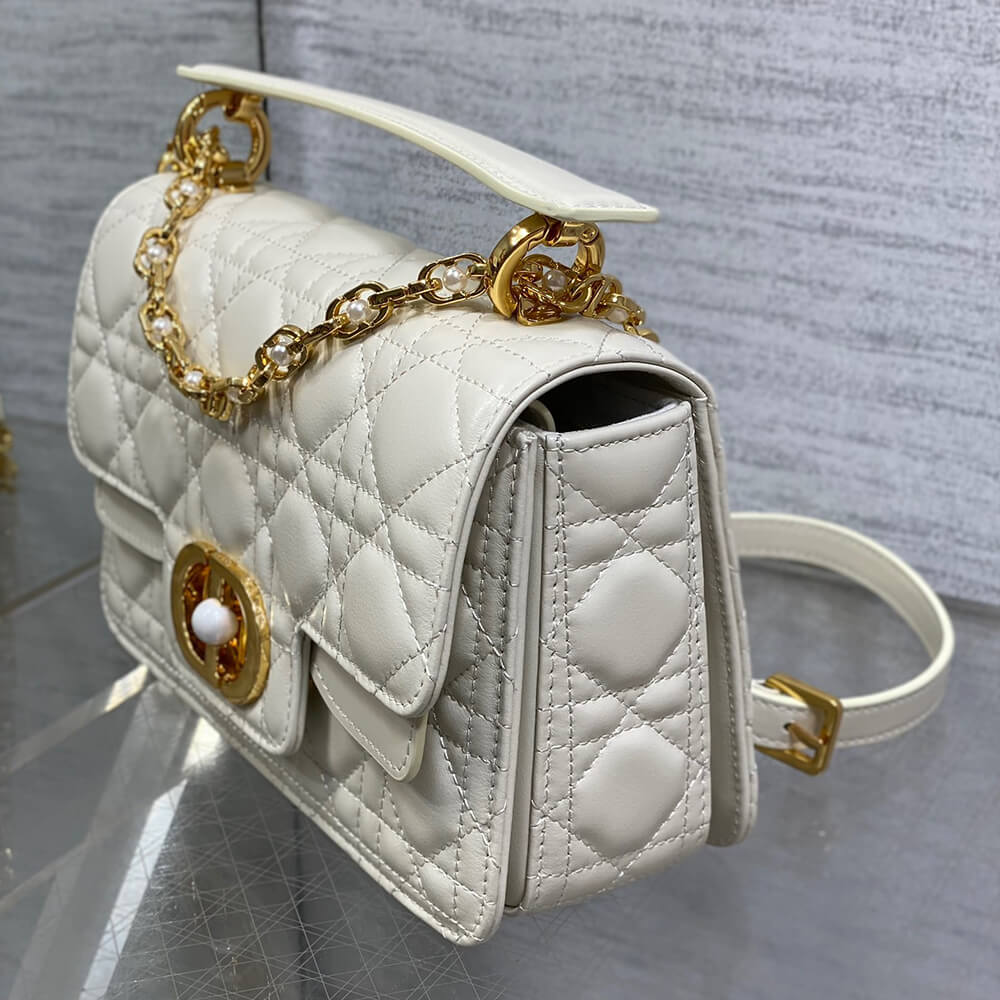 small D*or jolie top handle bag