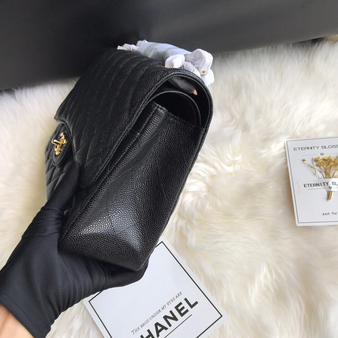 Ch*el large classic handbag