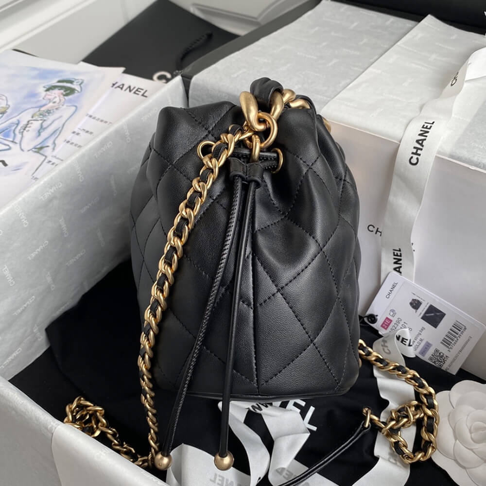 Ch*el drawstring bag
