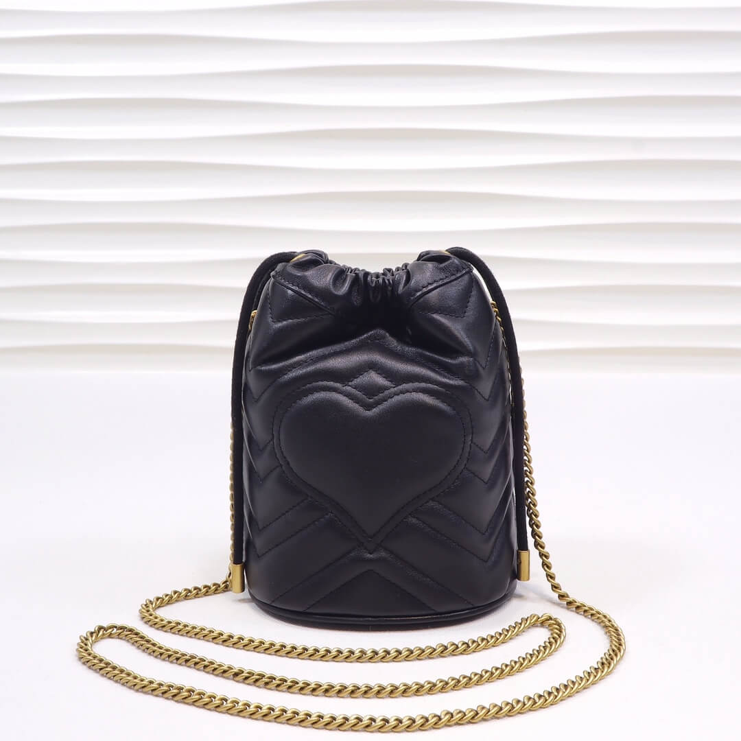 GG MARMONT mini bucket bag