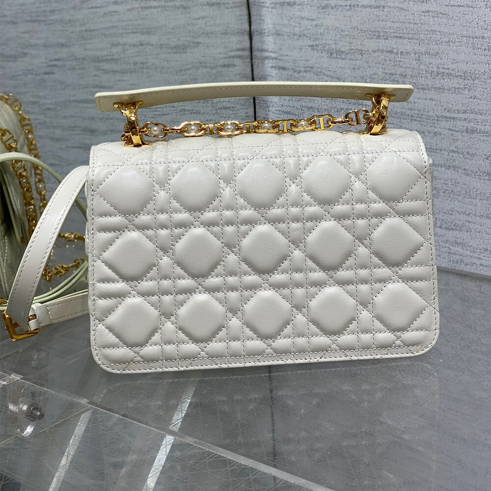 small D*or jolie top handle bag