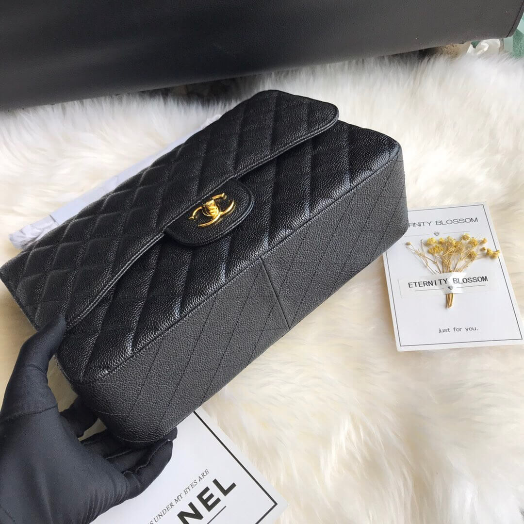 Ch*el large classic handbag