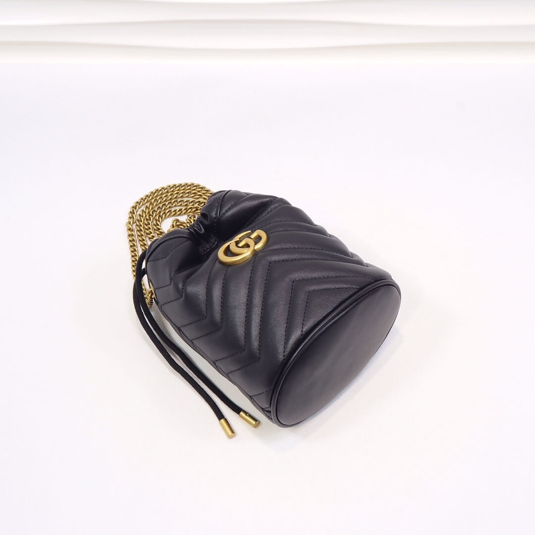 GG MARMONT mini bucket bag