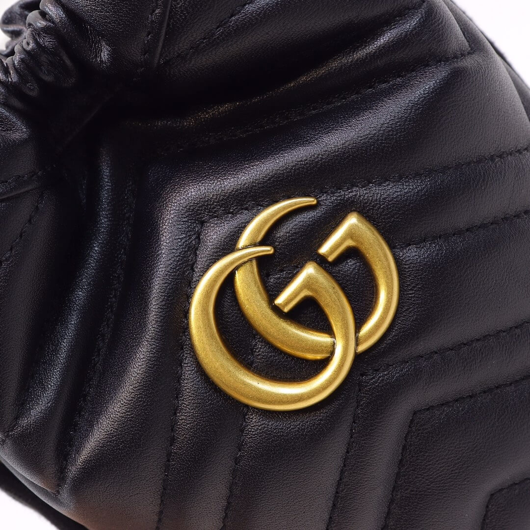 GG MARMONT mini bucket bag