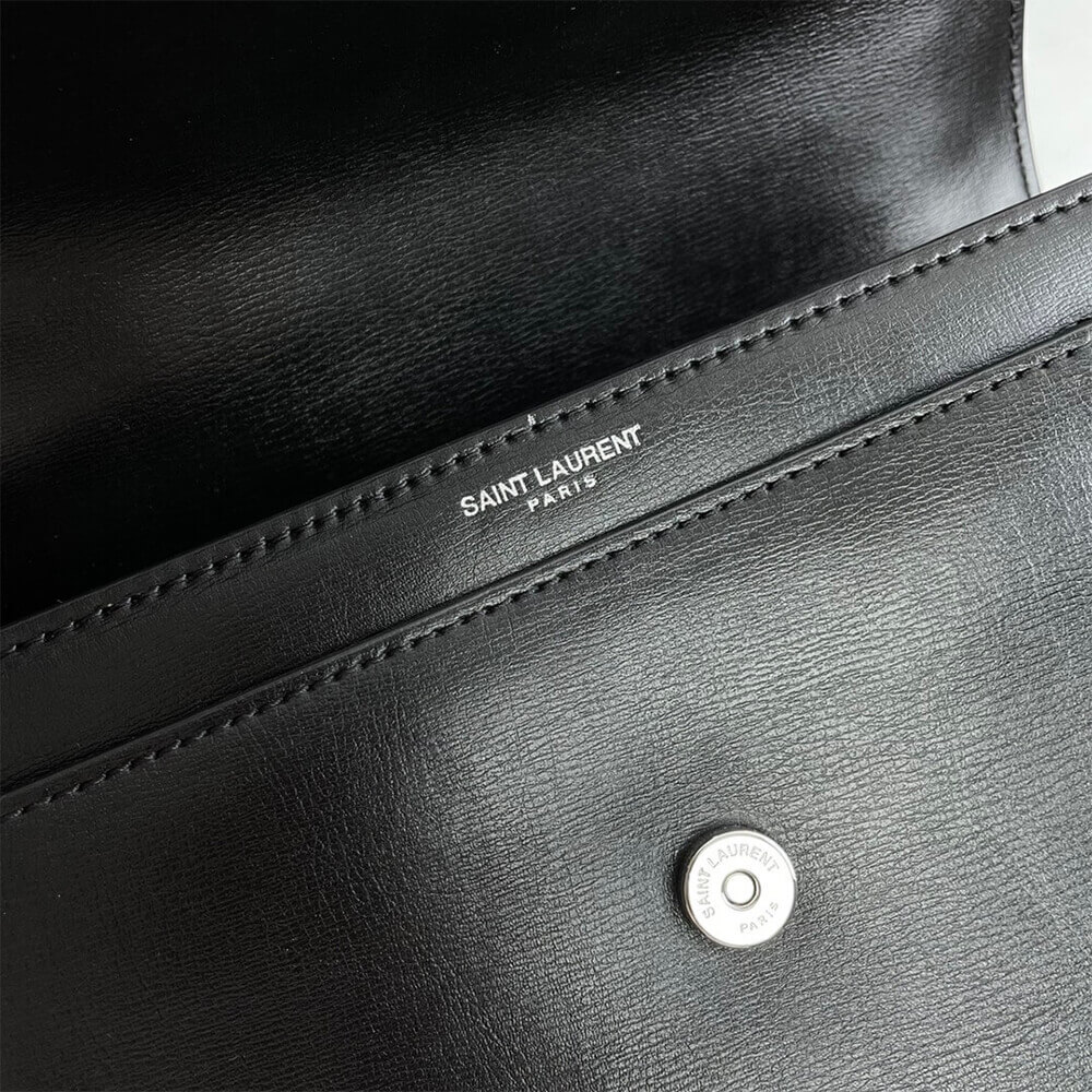 YSL sunset medium leather shoulder bag