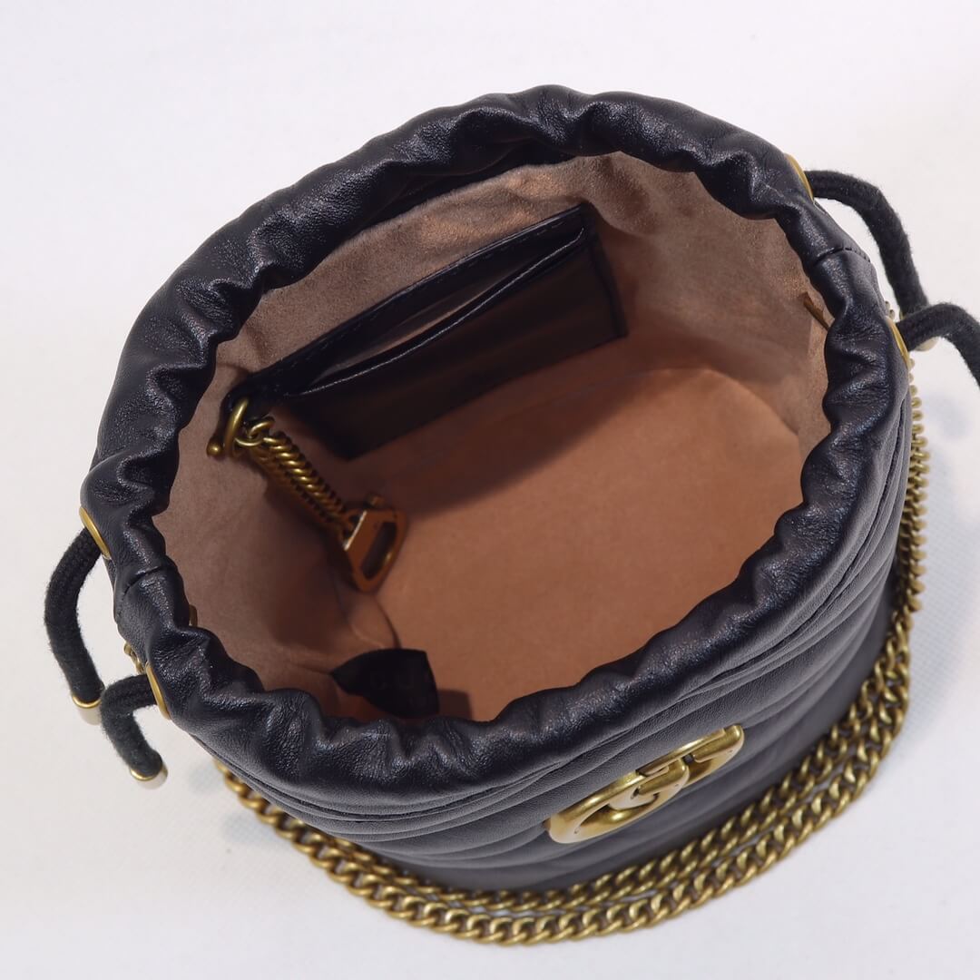 GG MARMONT mini bucket bag