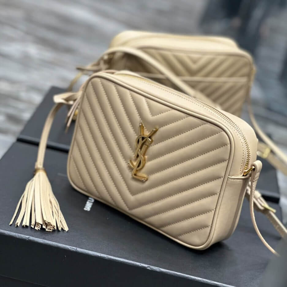 YSL LOU CAMERA BAG IN QUILTED LEATHER