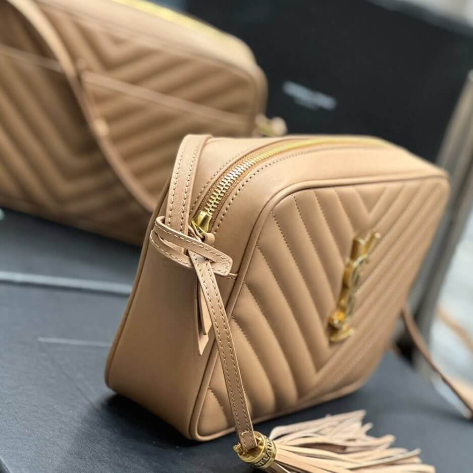 YSL LOU CAMERA BAG IN QUILTED LEATHER