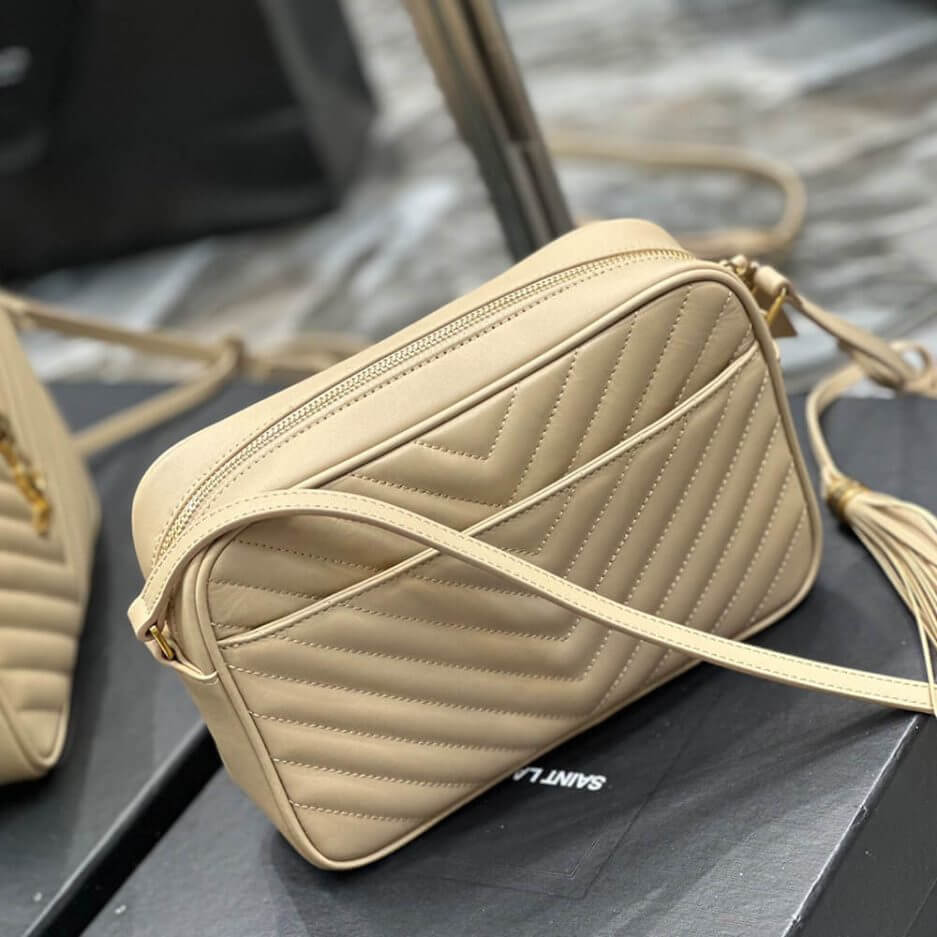 YSL LOU CAMERA BAG IN QUILTED LEATHER