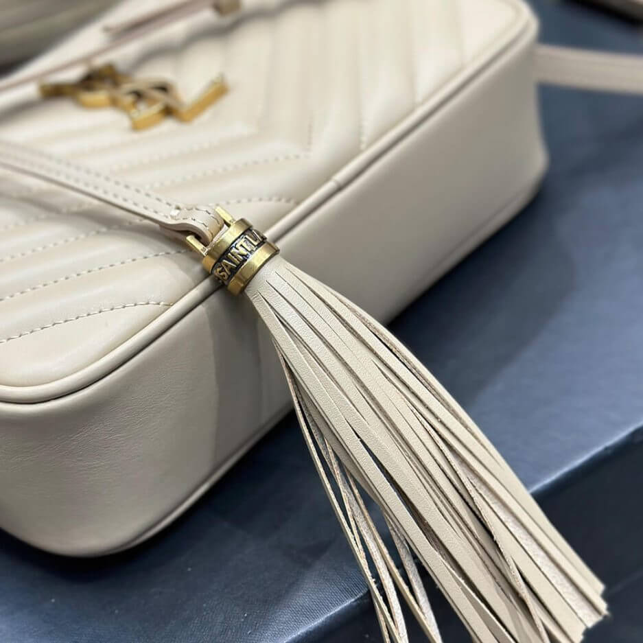 YSL LOU CAMERA BAG IN QUILTED LEATHER
