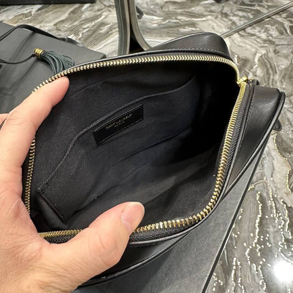 YSL LOU CAMERA BAG IN QUILTED LEATHER
