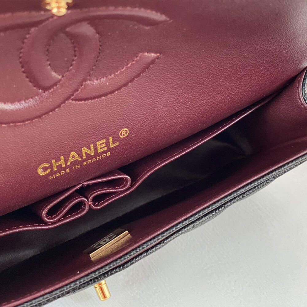 Ch*el classic handbag medium “high-end grade”