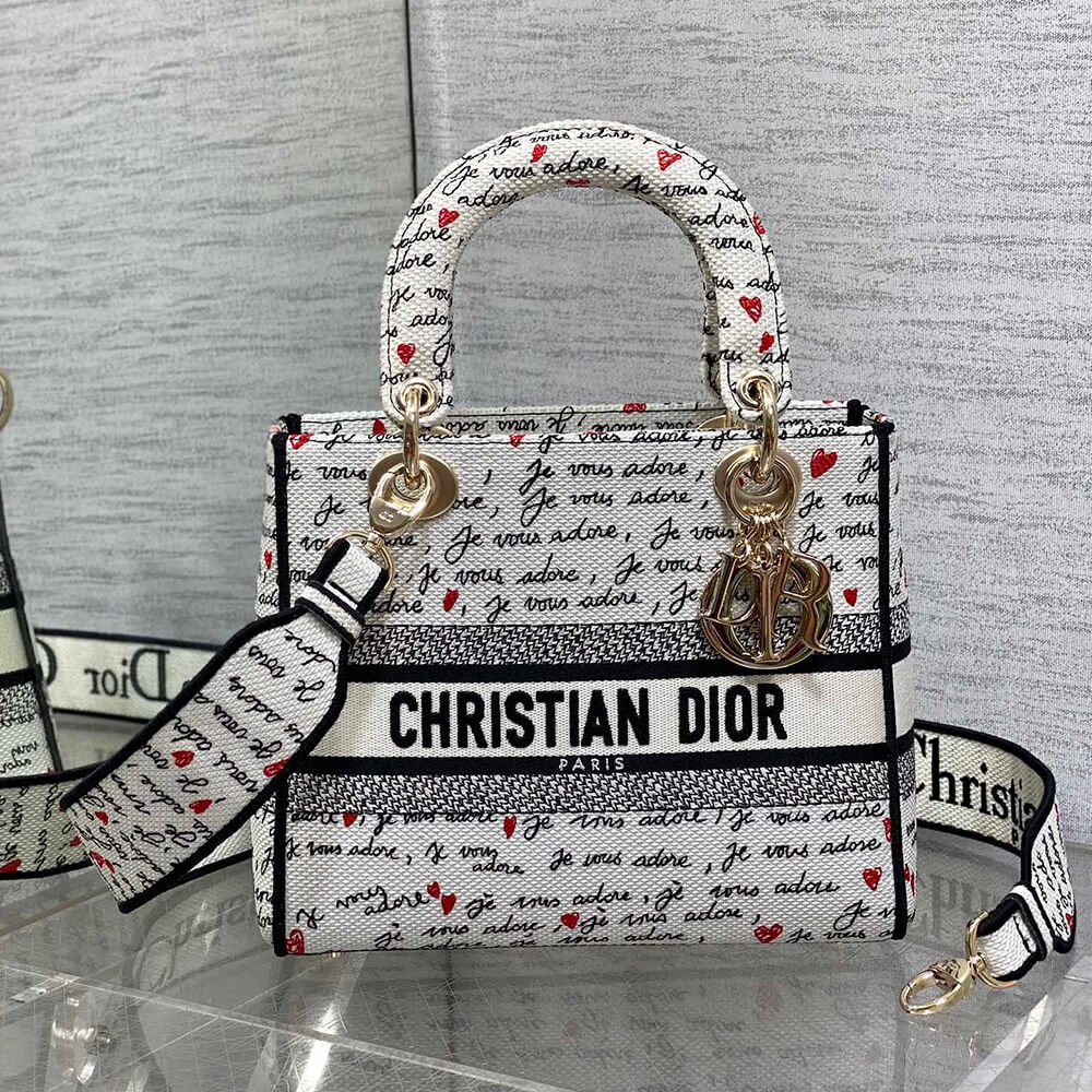 D*oramour medium lady d-lite bag