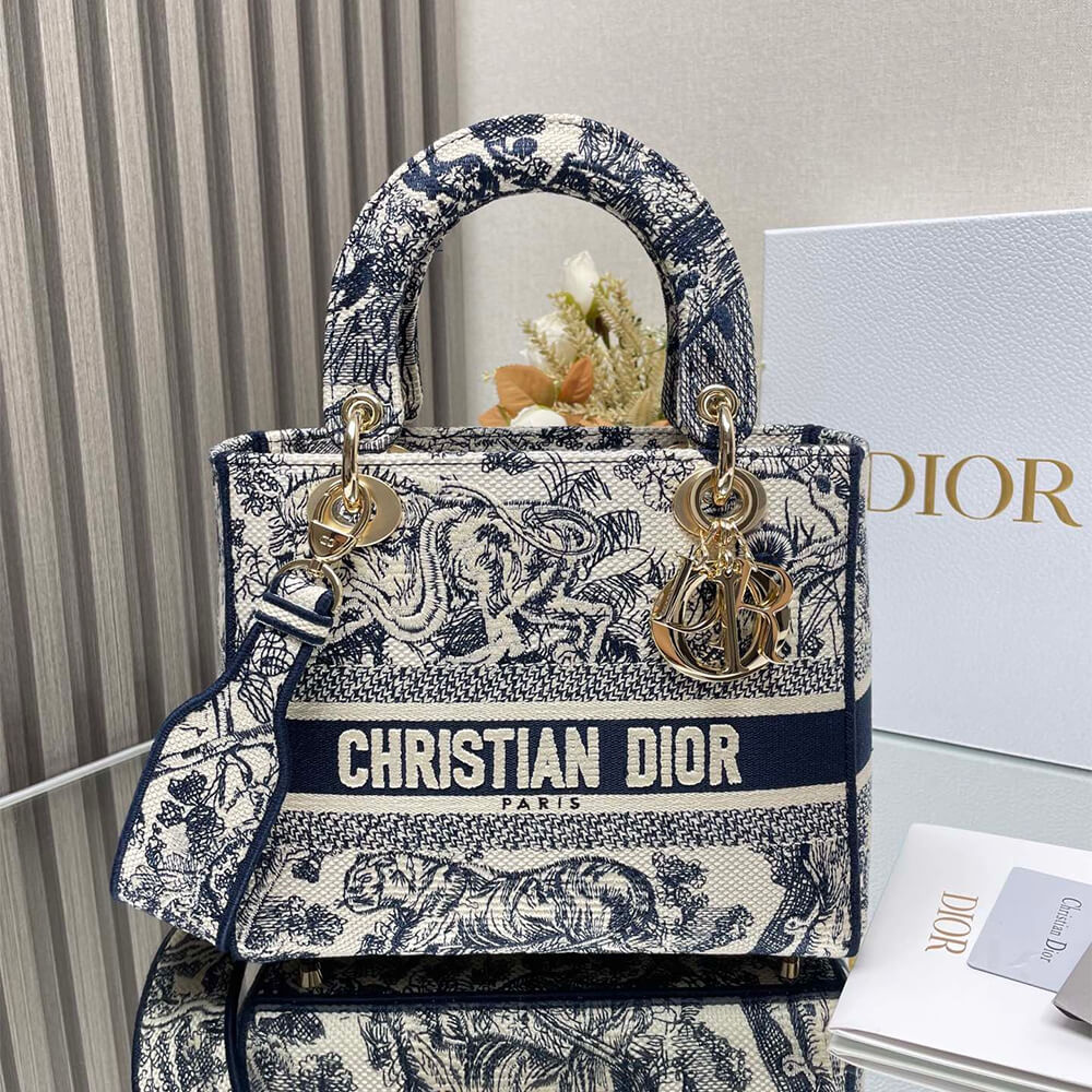 D*or medium lady d-lite bag