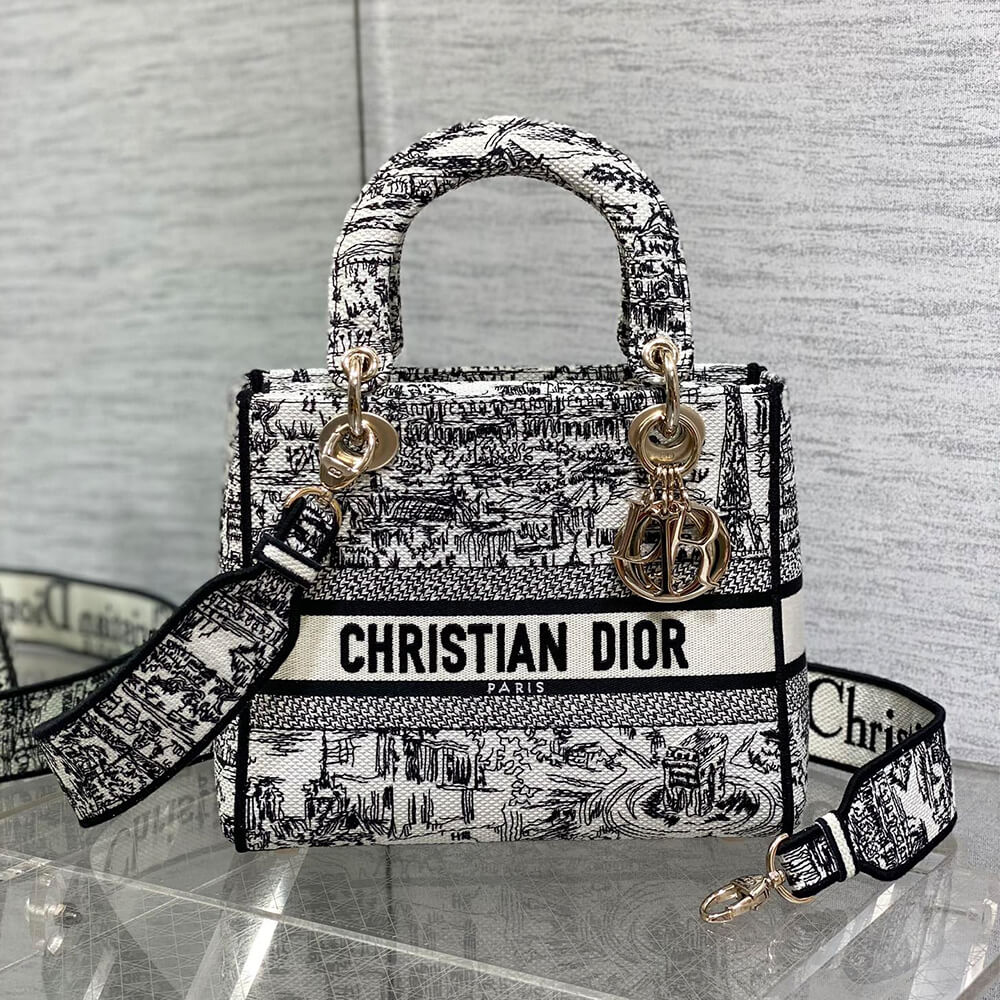 D*or medium lady d-lite bag
