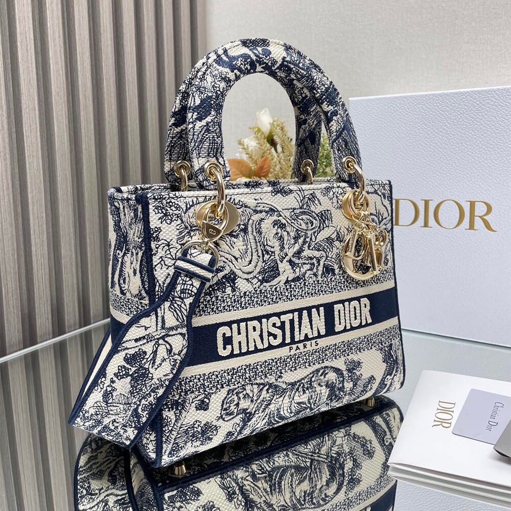 D*or medium lady d-lite bag