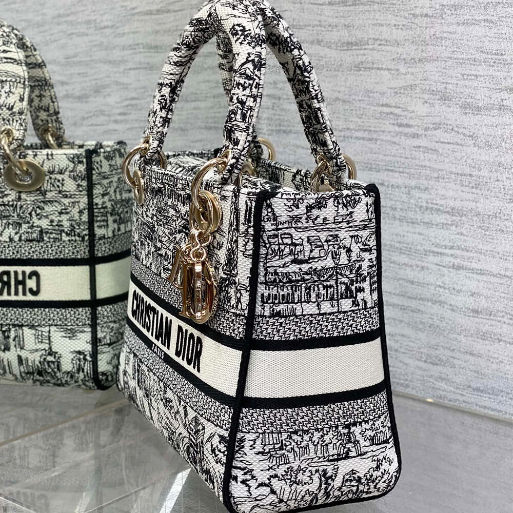 D*or medium lady d-lite bag