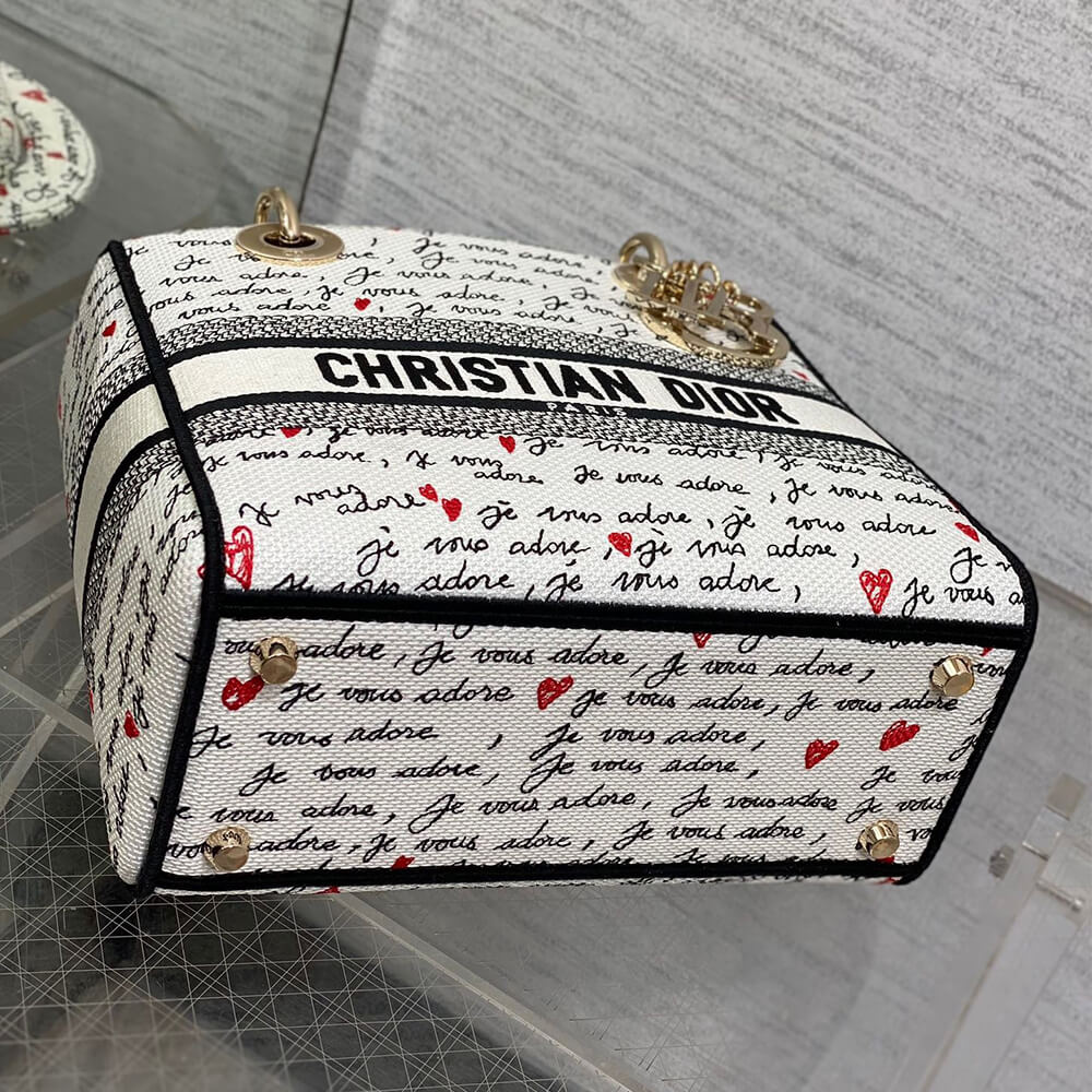 D*oramour medium lady d-lite bag