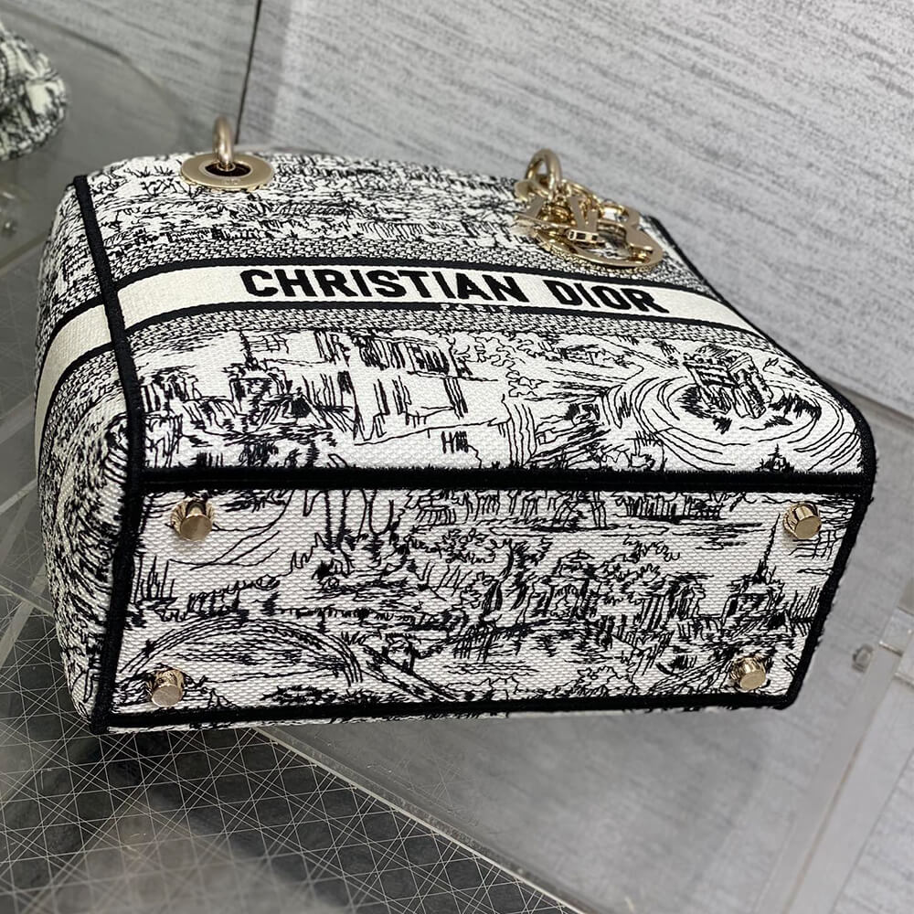 D*or medium lady d-lite bag