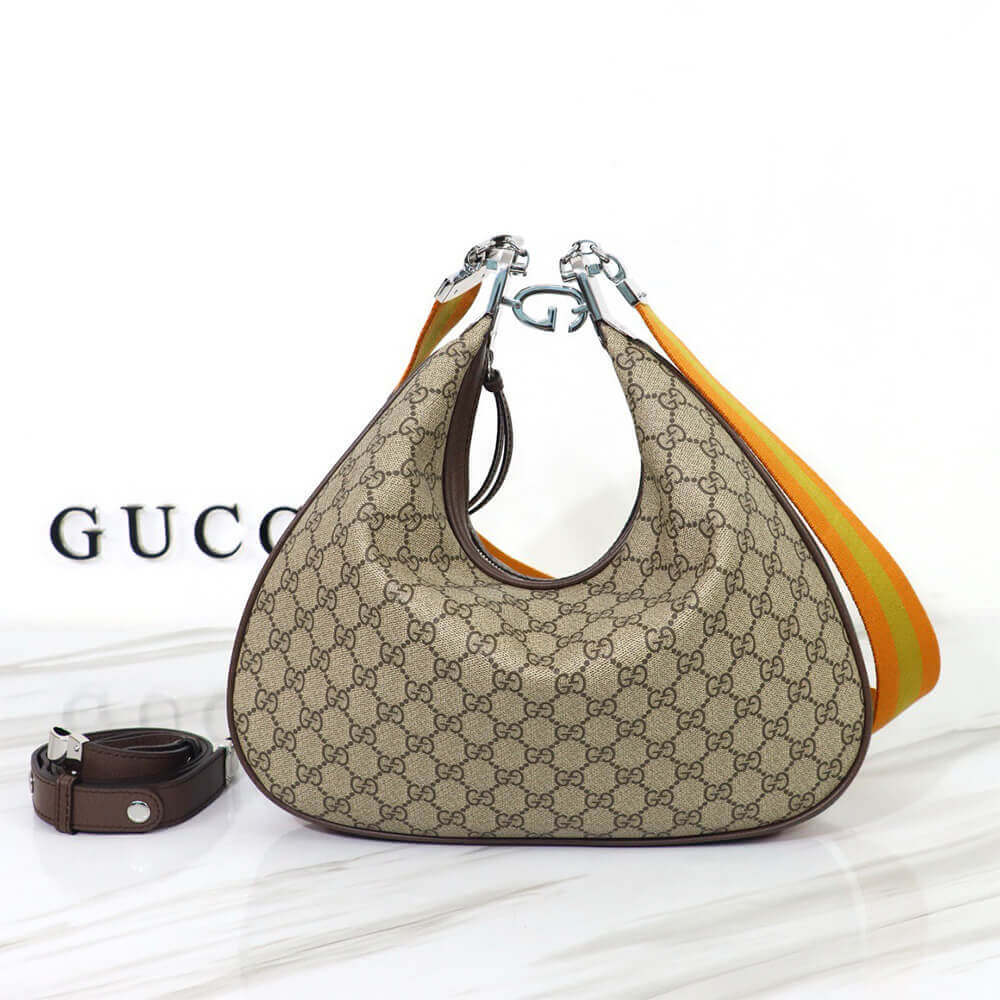 G*u*i attache large shoulder bag