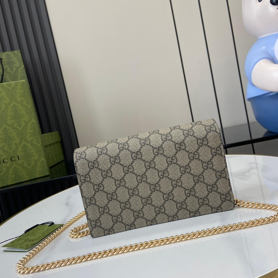 GG Marmont two-tone mini chain bag