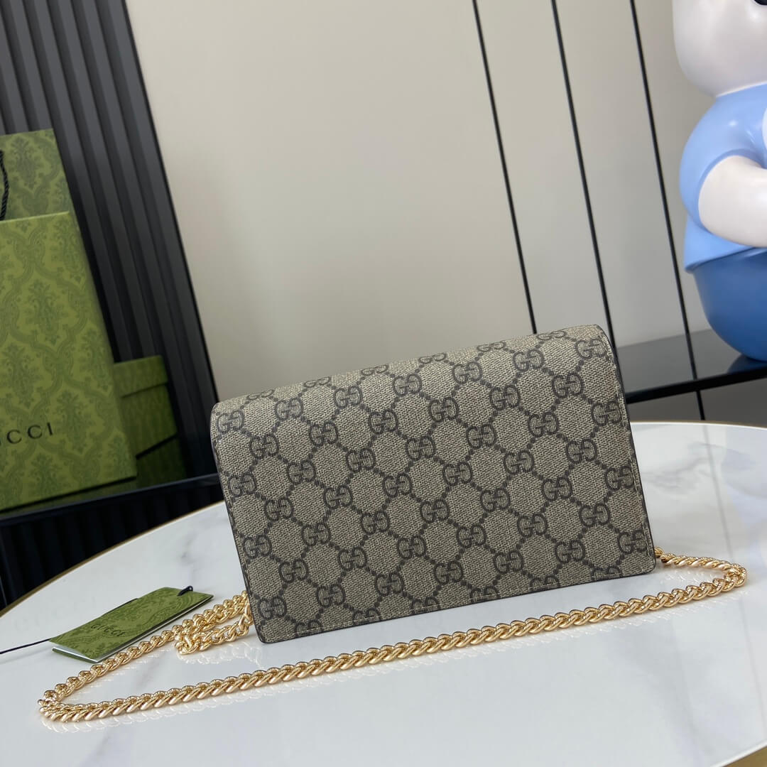 GG Marmont two-tone mini chain bag