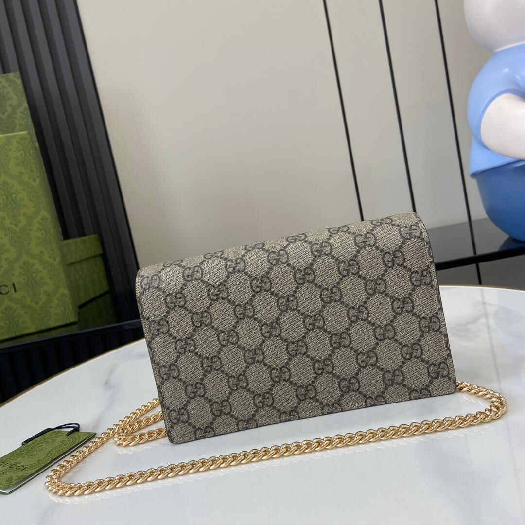GG Marmont two-tone mini chain bag