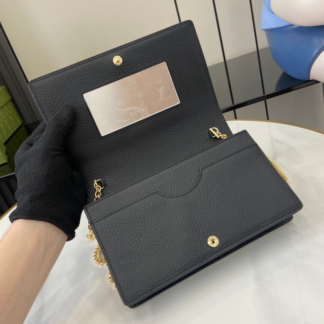 GG Marmont two-tone mini chain bag