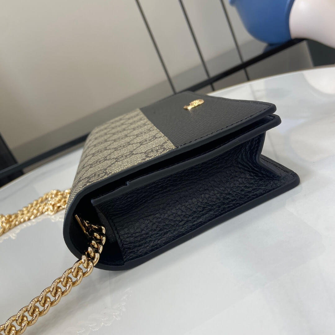 GG Marmont two-tone mini chain bag