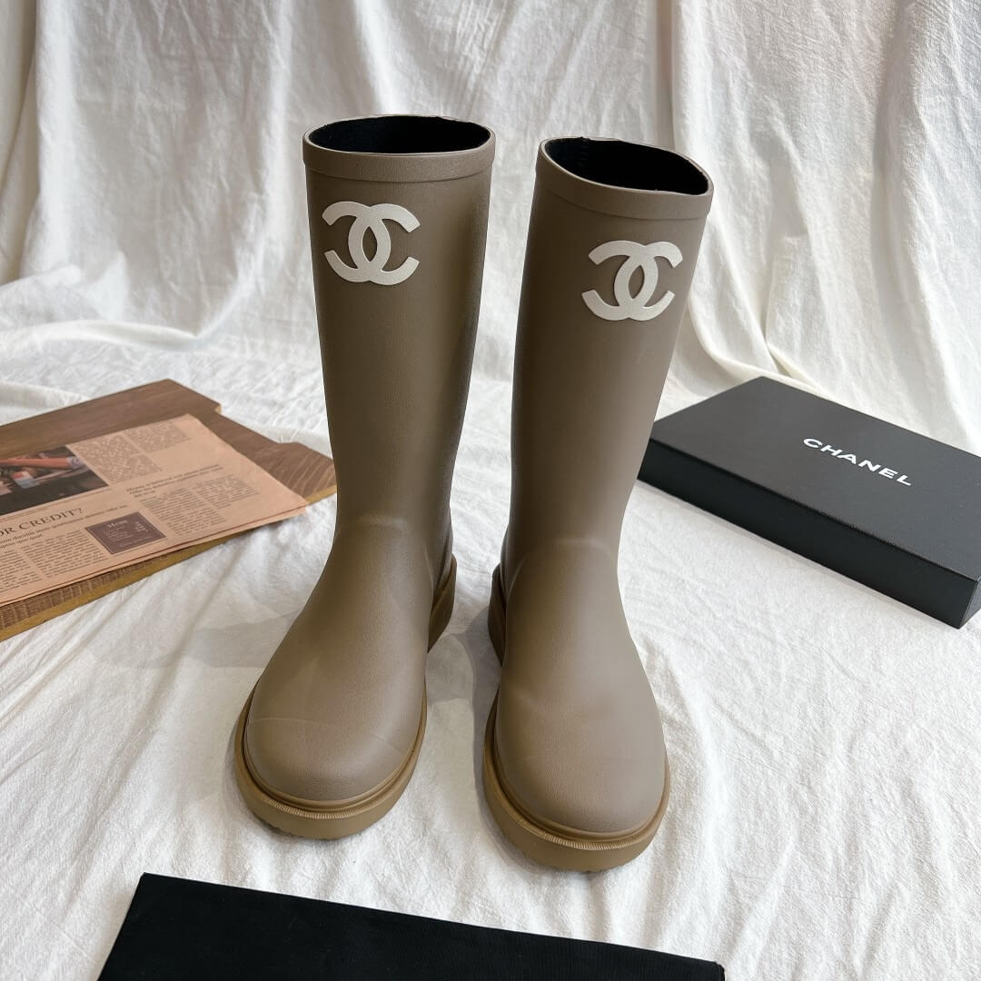 Ch*el long rain boots