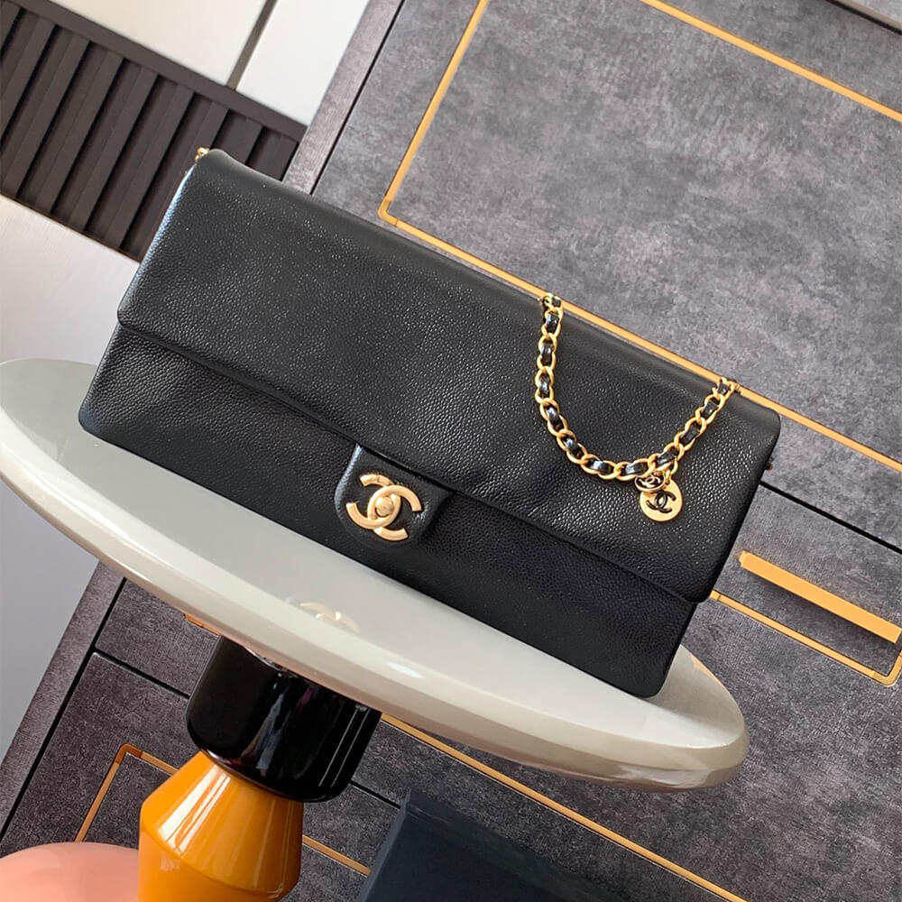 Ch*el long flap bag(high-end grade)