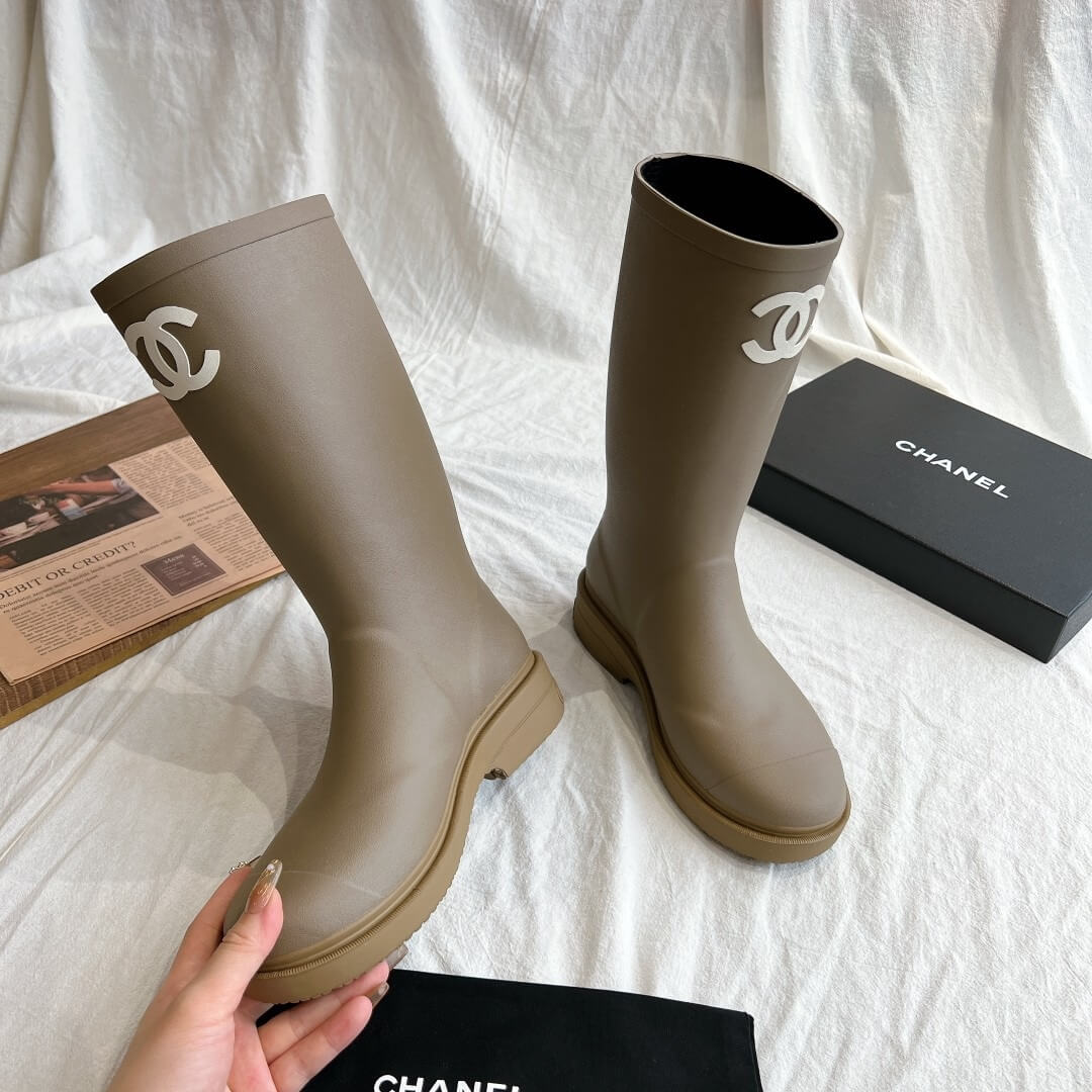 Ch*el long rain boots